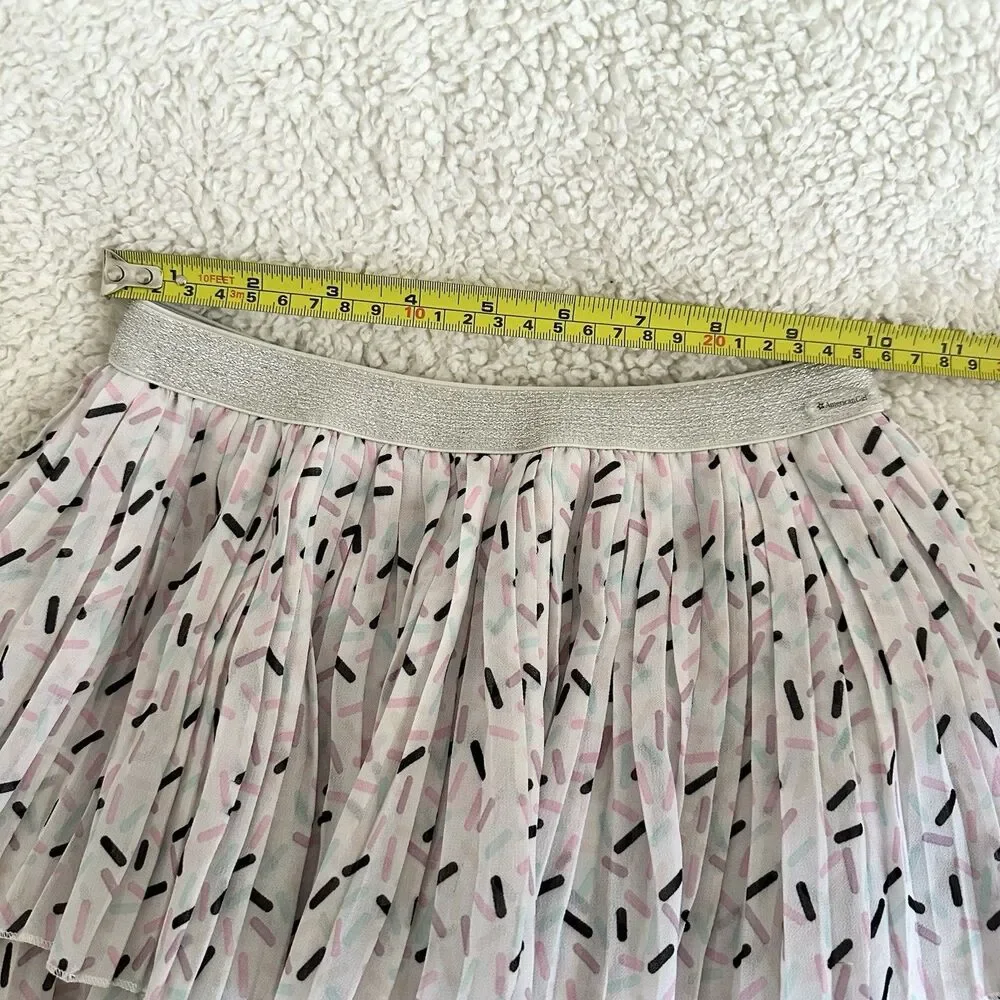 American Girl Sprinkles Skirt Size Small 7 8 Sweet Street Collection Child Skort